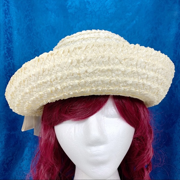 Vintage Union Label Ladies Spring Summer Hat - Picture 14 of 14